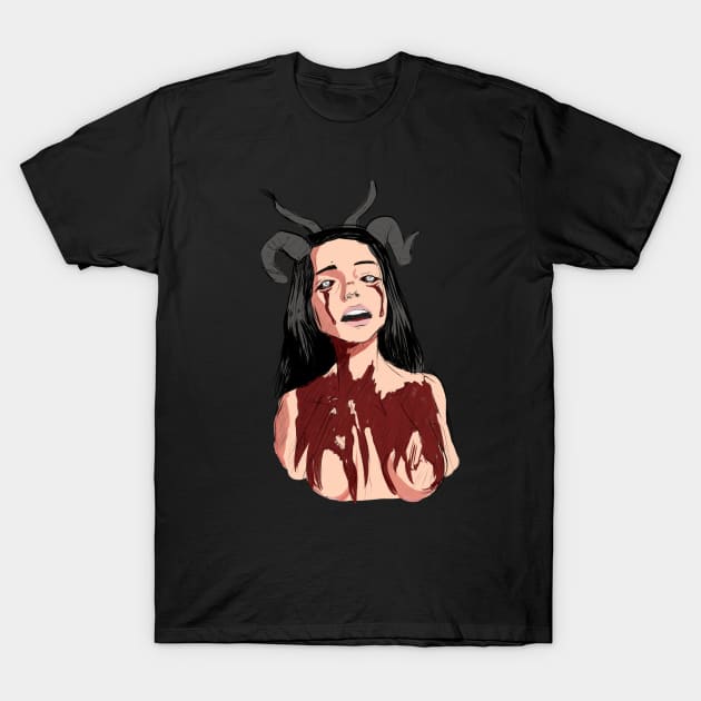 DemonGirl T-Shirt by DivineNoodle